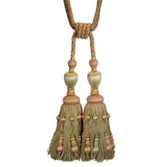 NORMANDY DOUBLE TASSEL TIEBACK