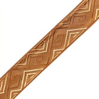 1.5" ART DECO METALLIC BORDER