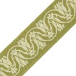 2" CECILIA EMBROIDERED BORDER