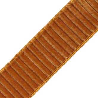 2" CHLOE PLEATED VELVET BORDER