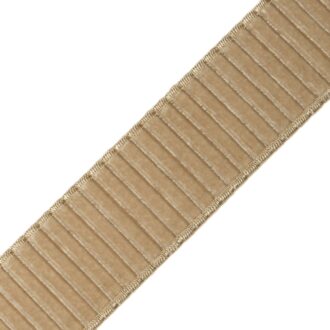 2" CHLOE PLEATED VELVET BORDER