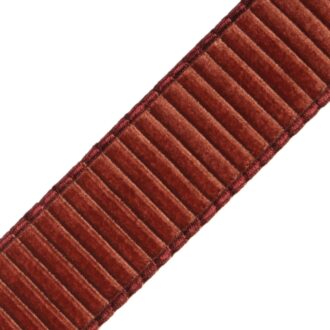 2" CHLOE PLEATED VELVET BORDER