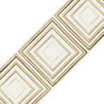 2.75" MATILDE EMBROIDERED BORDER