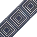 2.75" MATILDE EMBROIDERED BORDER