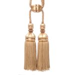 AURELIA DOUBLE TASSEL TIEBACK