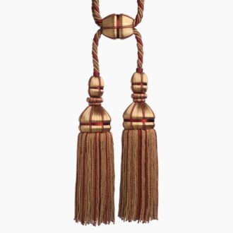 AURELIA DOUBLE TASSEL TIEBACK