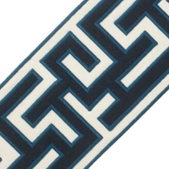 5" GREEK FRET EMBROIDERED BORDER