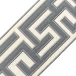 5" GREEK FRET EMBROIDERED BORDER