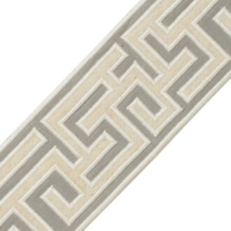 2.75" GREEK FRET EMBROIDERED BORDER