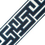 2.75" GREEK FRET EMBROIDERED BORDER