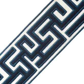 2.75" GREEK FRET EMBROIDERED BORDER