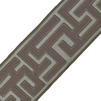 2.75" GREEK FRET EMBROIDERED BORDER