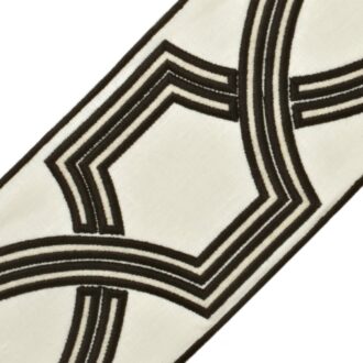5" OGEE EMBROIDERED BORDER
