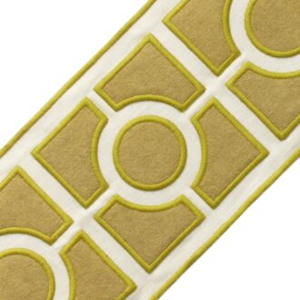 5" PALLADIO EMBROIDERED BORDER