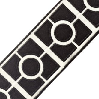 2.75" PALLADIO EMBROIDERD BORDER