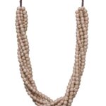 DEWDROP BEADED ABACA HOLDBACK