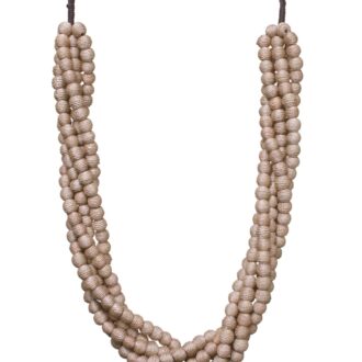 DEWDROP BEADED ABACA HOLDBACK