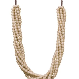 DEWDROP BEADED ABACA HOLDBACK
