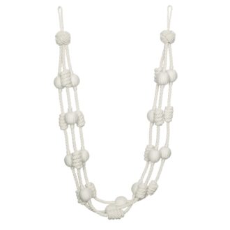 HARBOUR BEADED & KNOTTED HOLDBACK