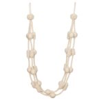 HARBOUR BEADED & KNOTTED HOLDBACK
