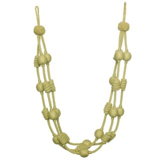 HARBOUR BEADED & KNOTTED HOLDBACK