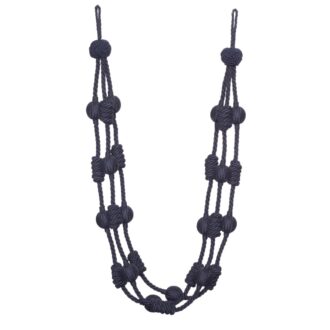 HARBOUR BEADED & KNOTTED HOLDBACK