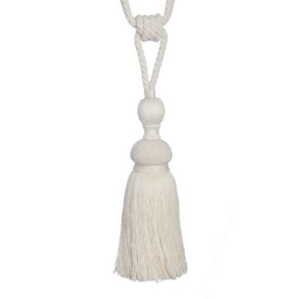 LINEN SINGLE TASSEL TIEBACK