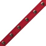 STUDDED LEATHER BORDER