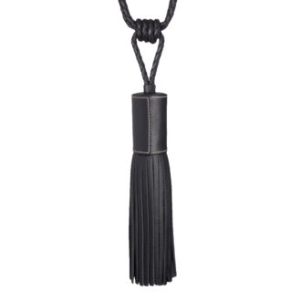 TOSCANA LEATHER TASSEL TIEBACK