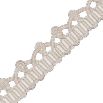 PALAIS SILK SCALLOPED BRAID