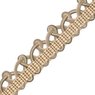PALAIS SILK SCALLOPED BRAID