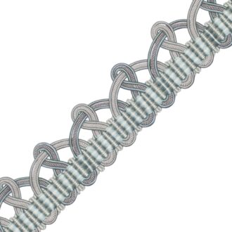 PALAIS SILK SCALLOPED BRAID