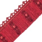 PALAIS SILK FRINGE WITH JASMINES