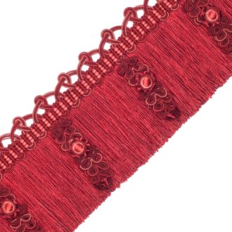 PALAIS SILK FRINGE WITH JASMINES
