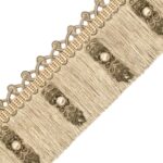 PALAIS SILK FRINGE WITH JASMINES