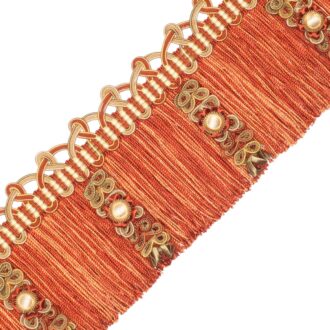 PALAIS SILK FRINGE WITH JASMINES