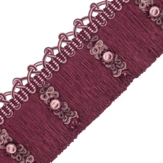 PALAIS SILK FRINGE WITH JASMINES