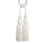 PALAIS SILK DOUBLE TASSEL TIEBACK