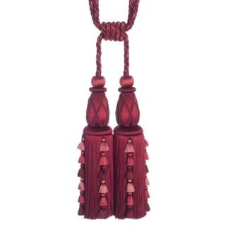 PALAIS SILK DOUBLE TASSEL TIEBACK