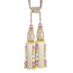 PALAIS SILK DOUBLE TASSEL TIEBACK