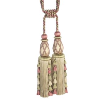 PALAIS SILK DOUBLE TASSEL TIEBACK