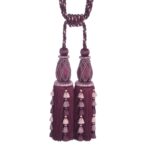 PALAIS SILK DOUBLE TASSEL TIEBACK