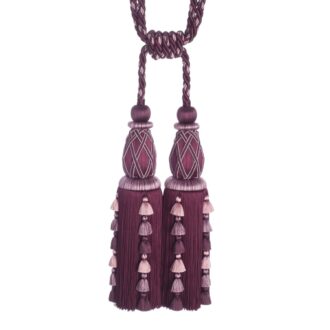 PALAIS SILK DOUBLE TASSEL TIEBACK