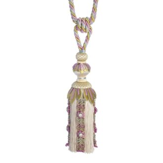PALAIS SILK TIEBACK WITH JASMINES