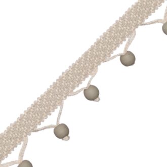 SEYCHELLES WOOD BEAD FRINGE