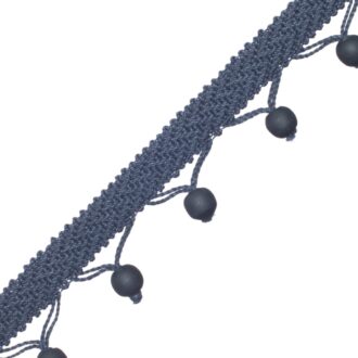 SEYCHELLES WOOD BEAD FRINGE