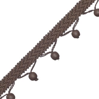 SEYCHELLES WOOD BEAD FRINGE