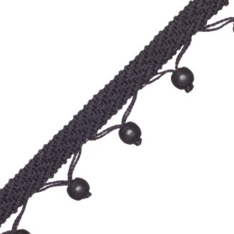 SEYCHELLES WOOD BEAD FRINGE