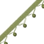 SEYCHELLES WOOD BEAD FRINGE