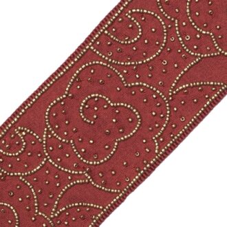 MANDARIN CLOUD BEADED BORDER